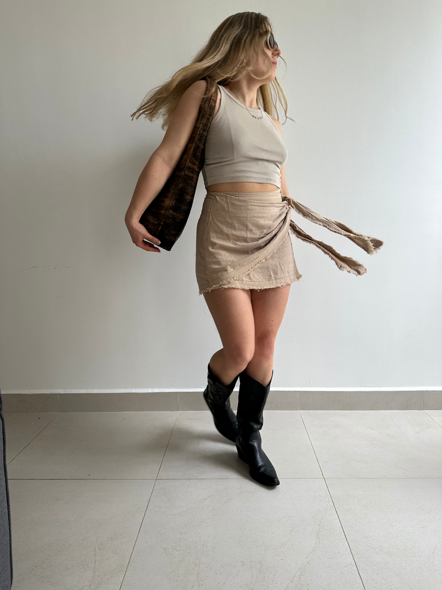 Elemental Tote Bag Full Cowhide