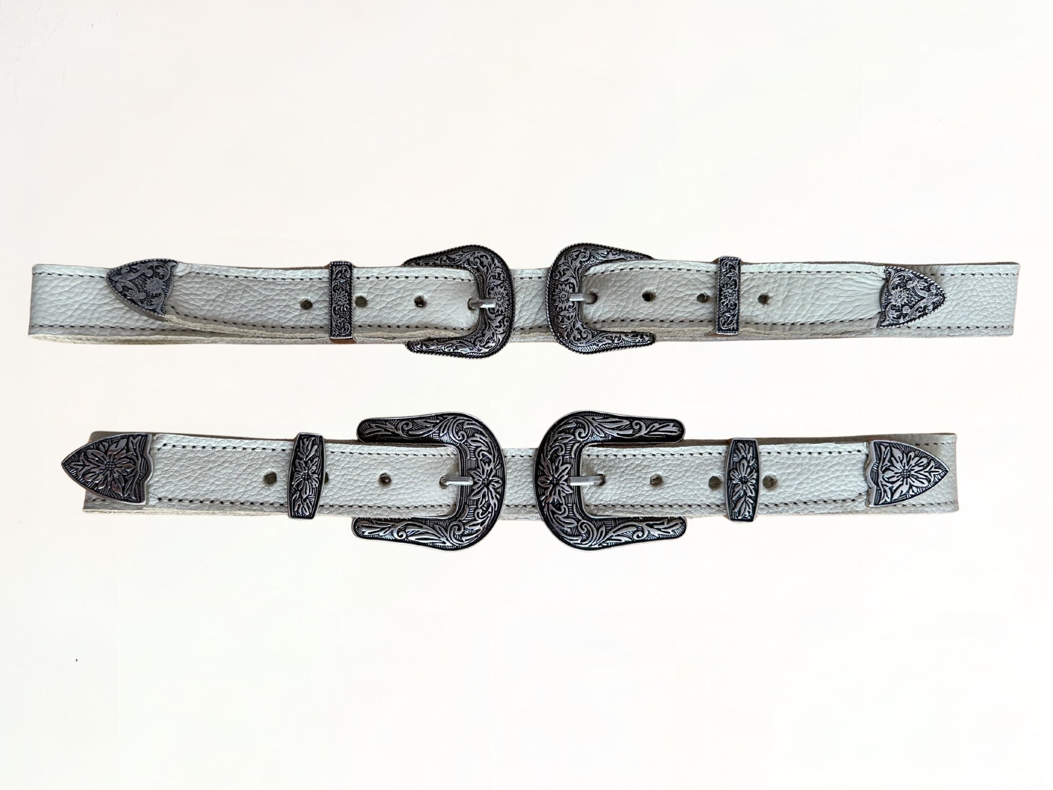 Cinturón Vaquero Doble de Cuero