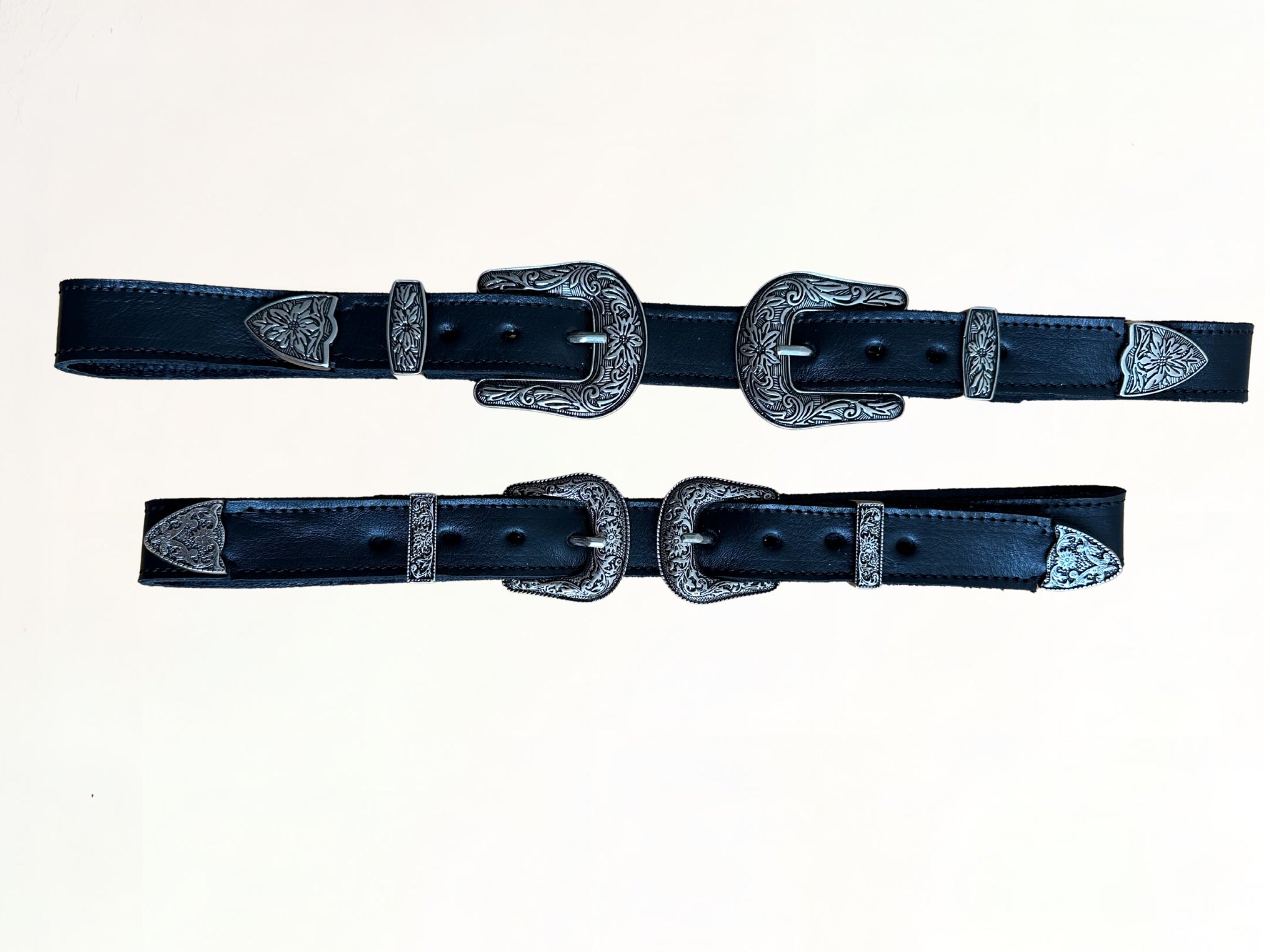 Cinturón Vaquero Doble de Cuero