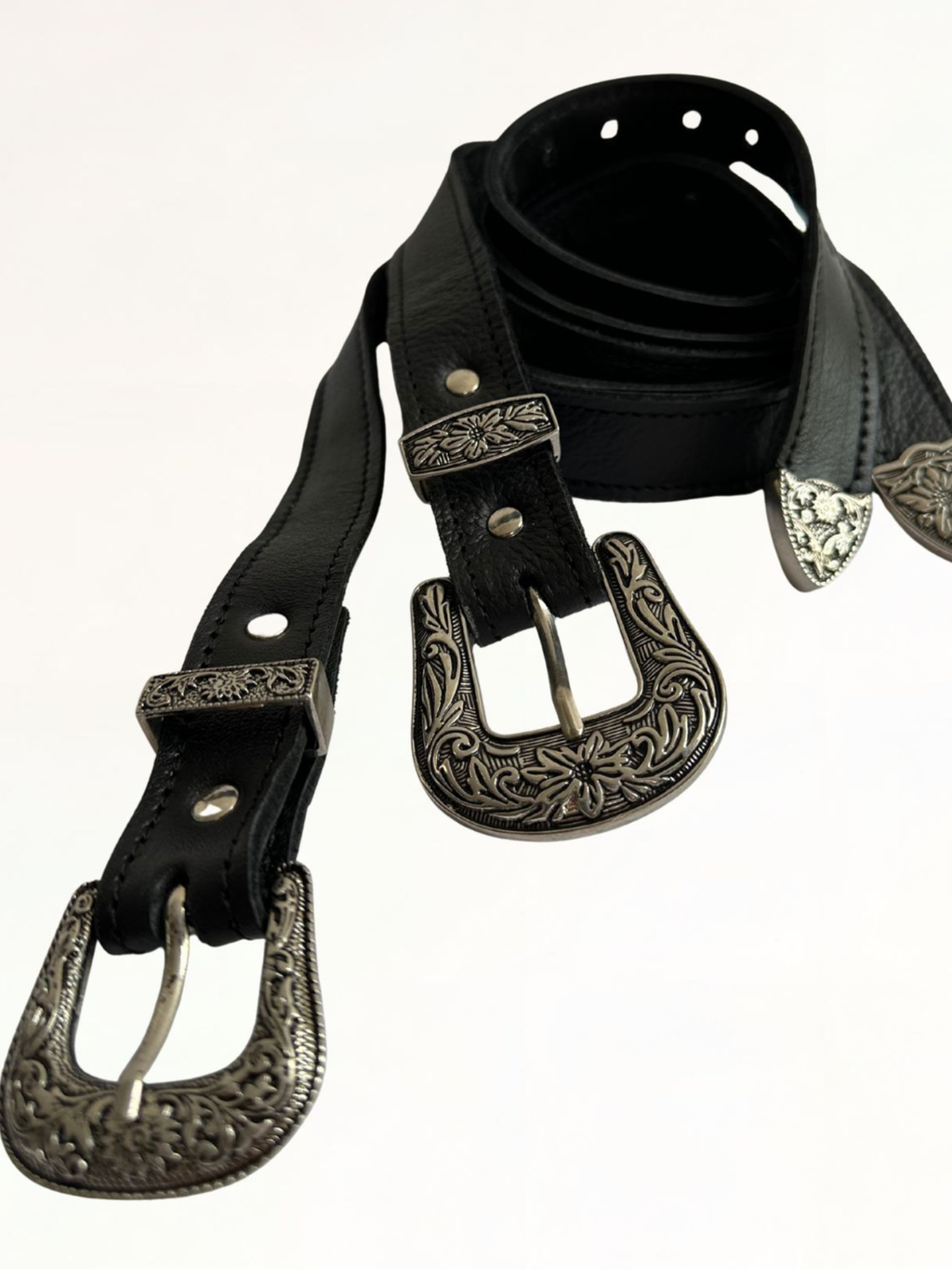 Cinturón Vaquero Simple de Cuero