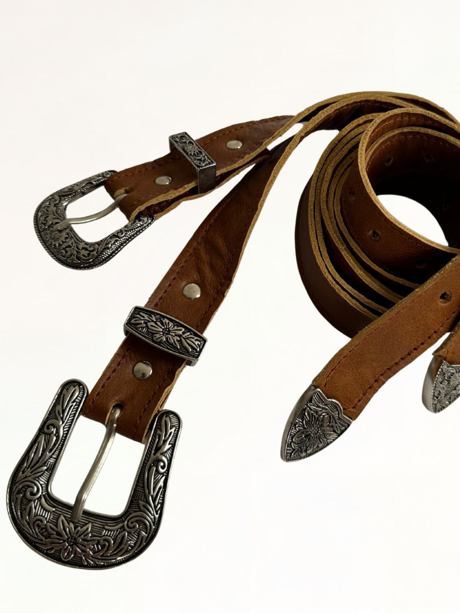 Cinturón Vaquero Simple de Cuero