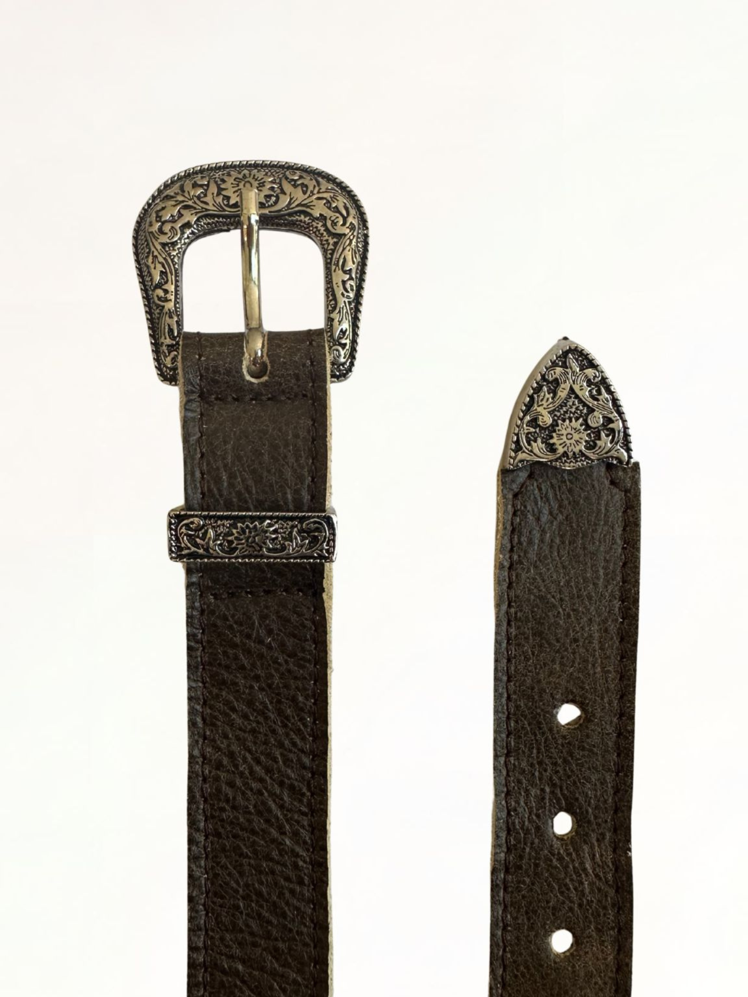 Cinturón Vaquero Simple de Cuero