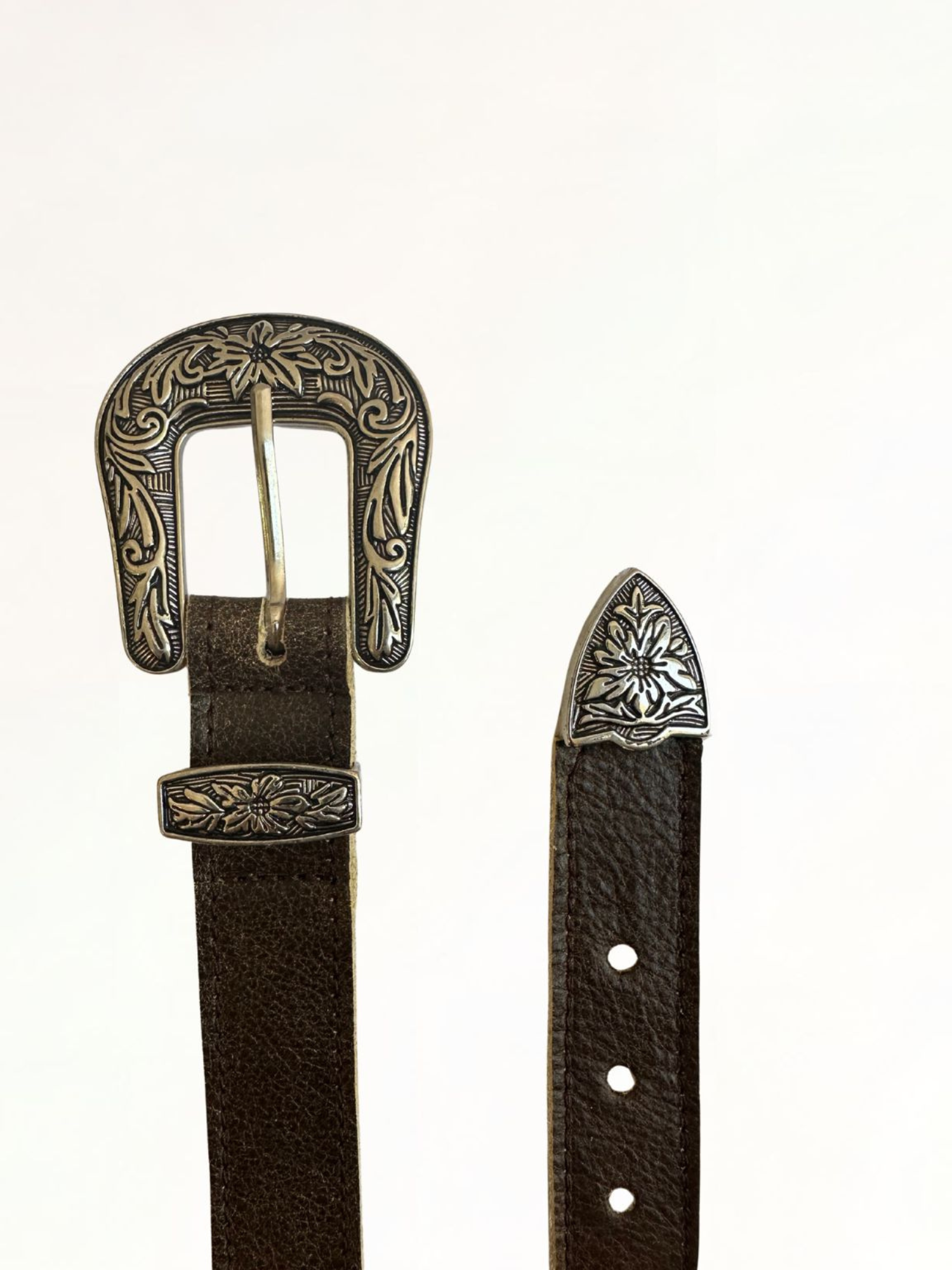 Cinturón Vaquero Simple de Cuero