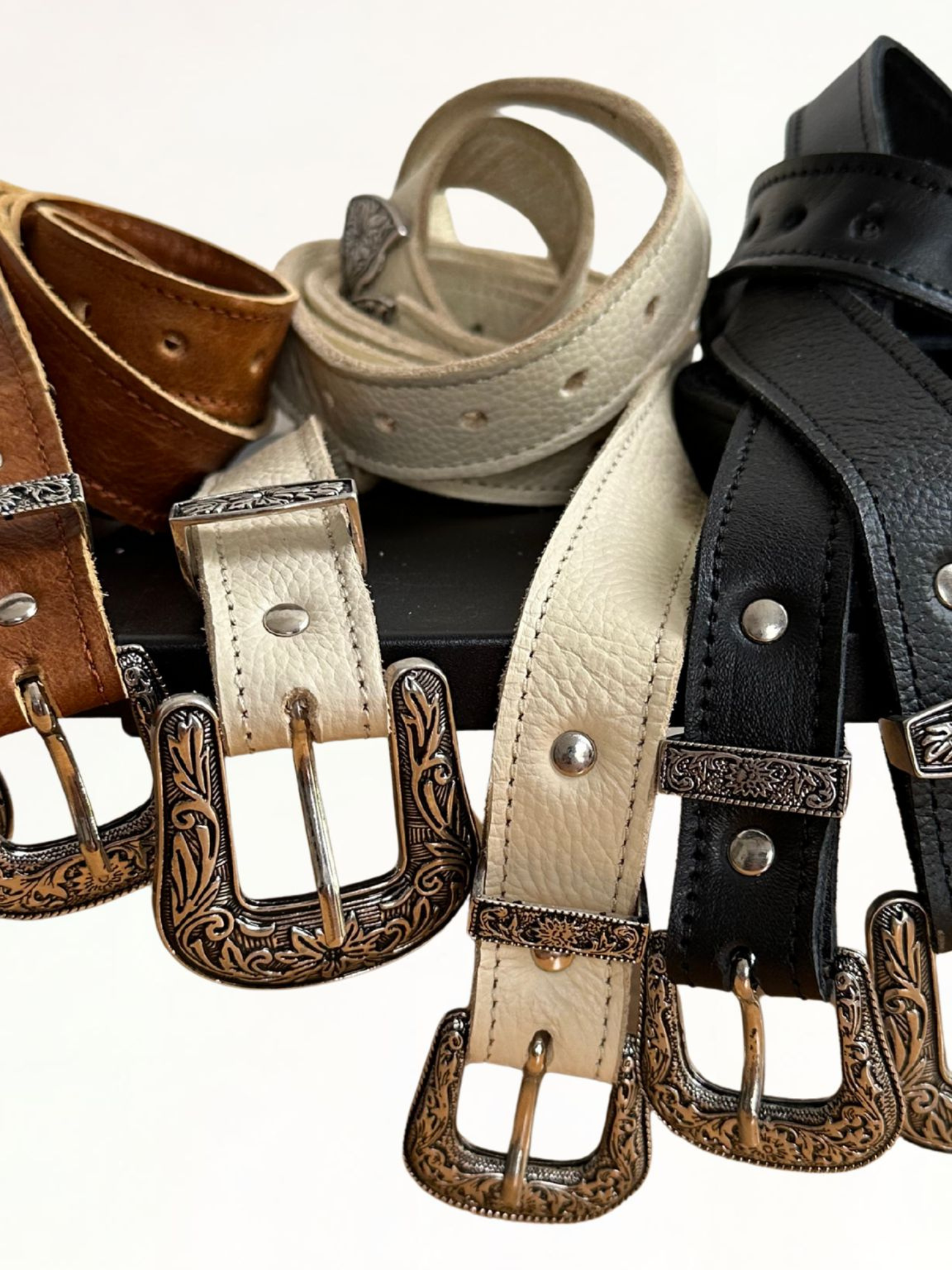 Cinturón Vaquero Simple de Cuero