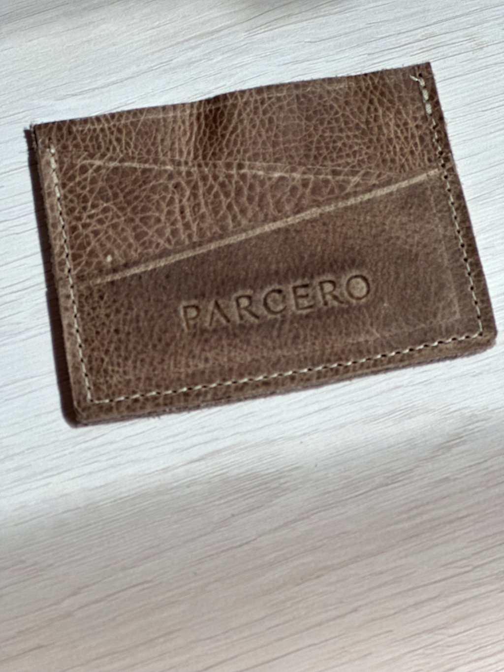 Mini Tarjetero de Cuero