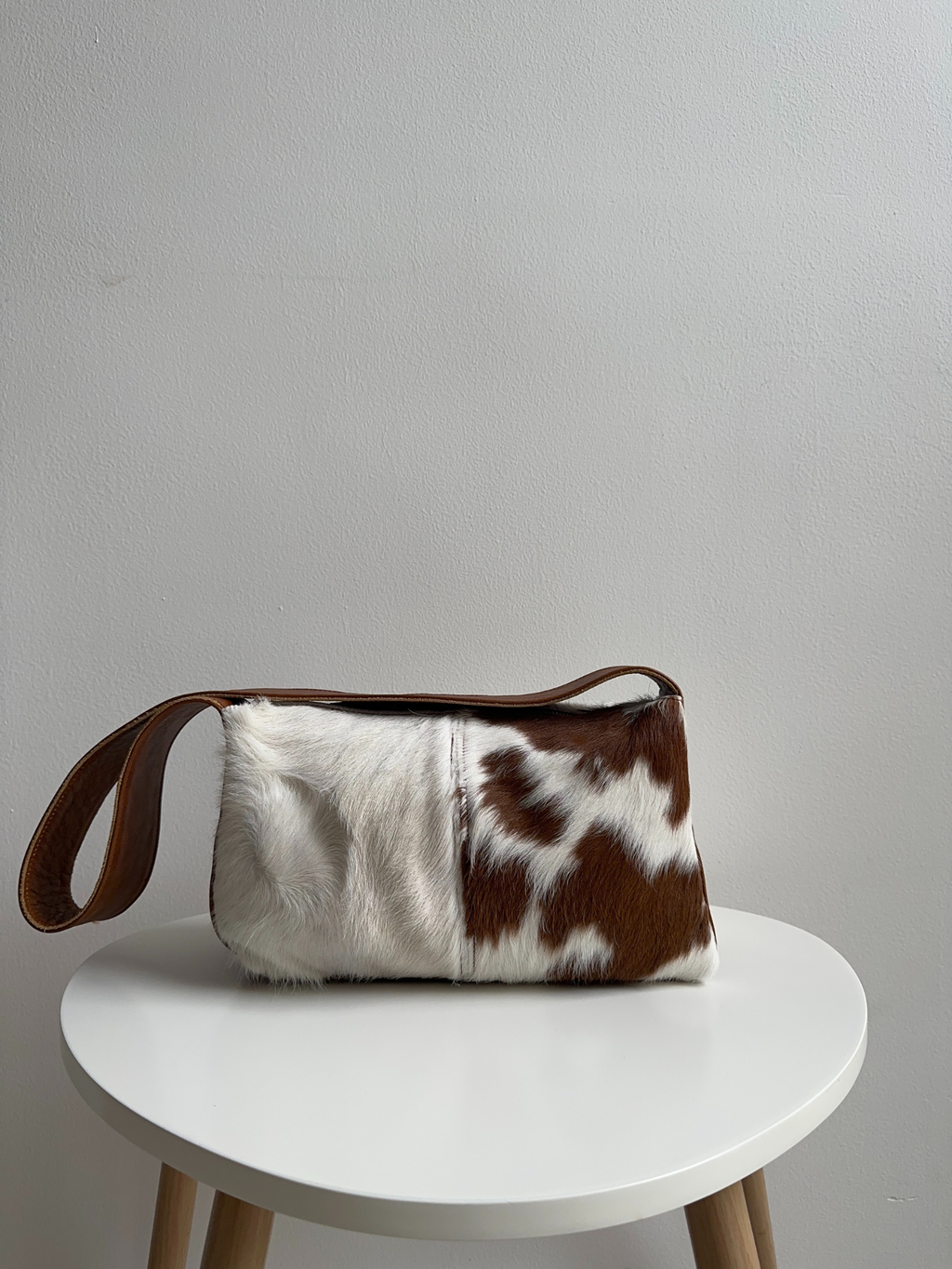 Vega Bolsa de Asa Cowhide Brown