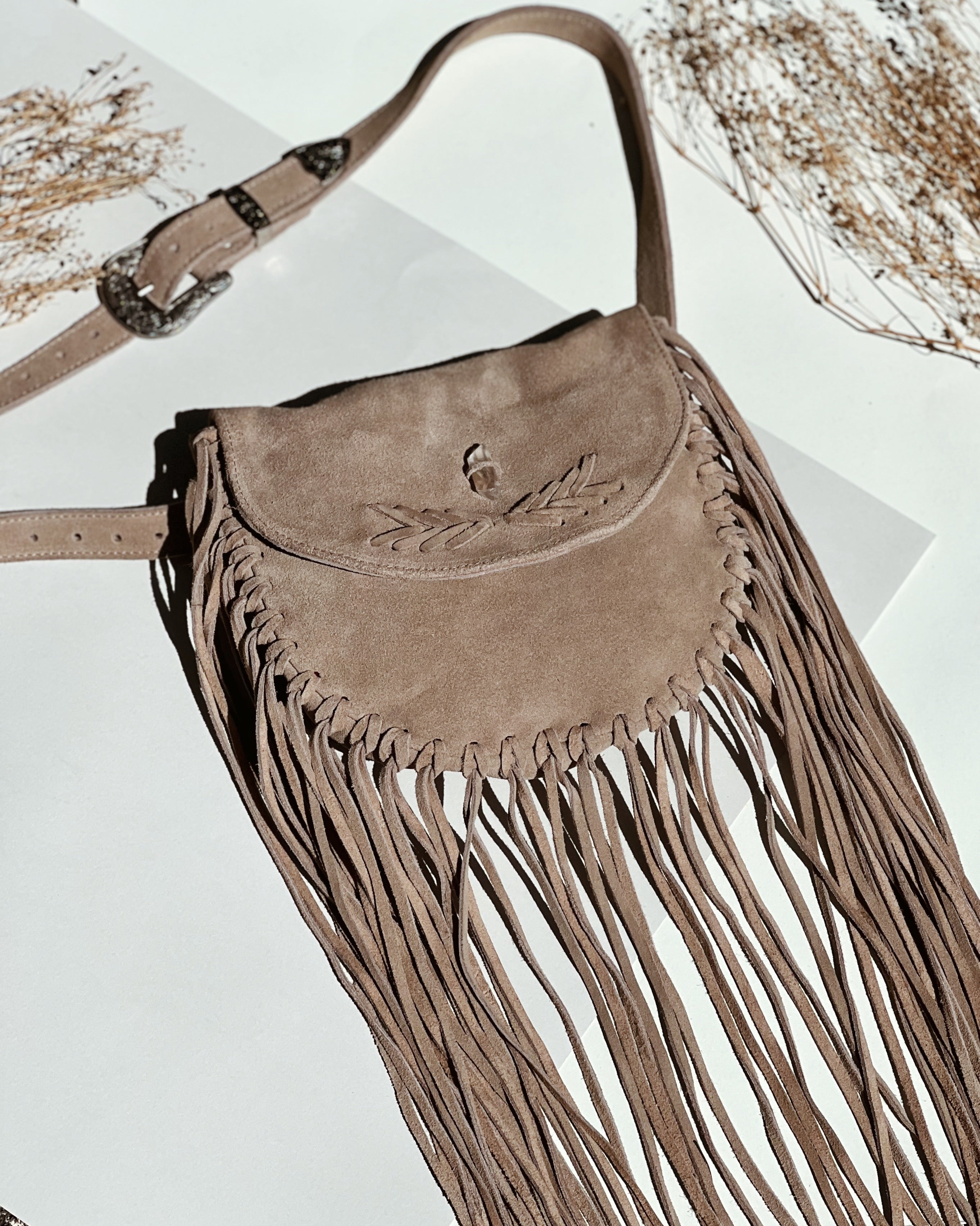 Sirio Bolsa de Gamuza con Cuarzo